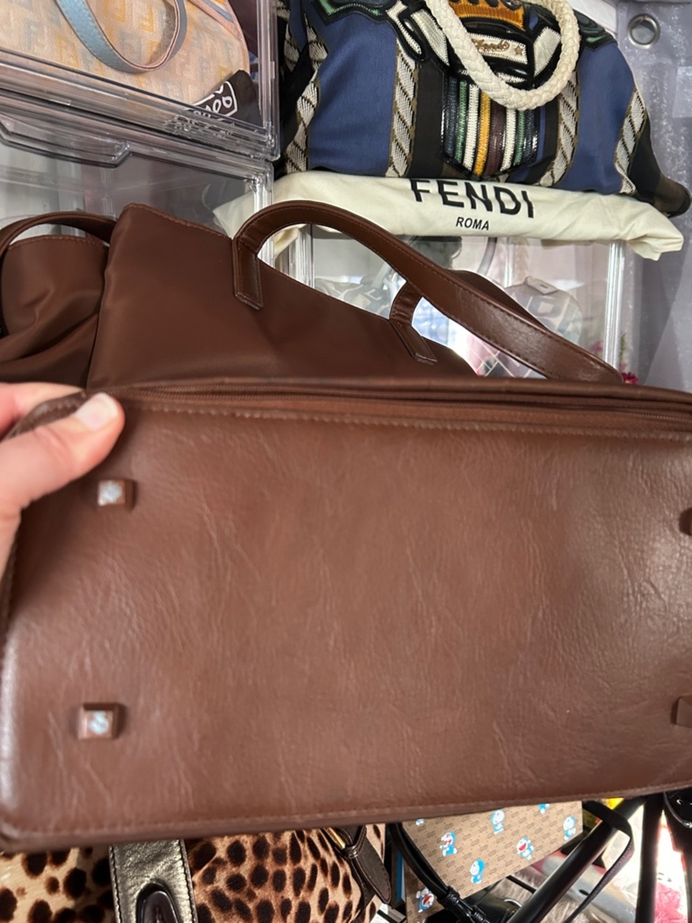 Beis The Commuter Tote 
in Maple - Picture 3 of 12